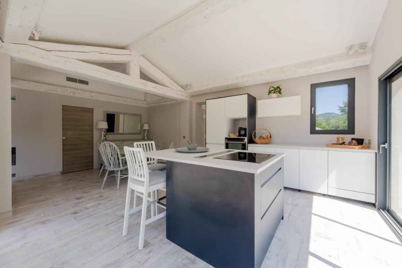 Villa Les Trois J Grimaud Exterior foto