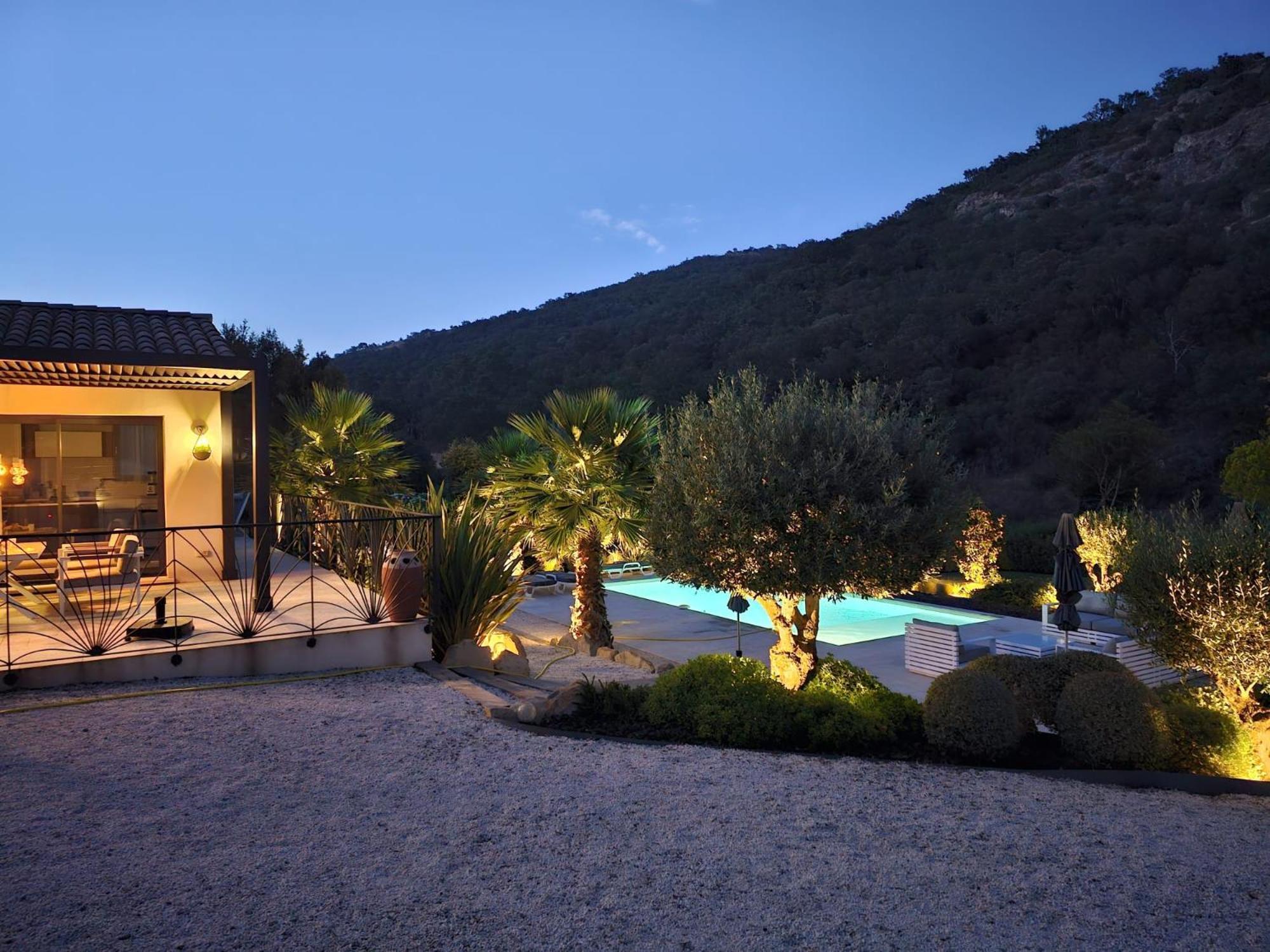 Villa Les Trois J Grimaud Exterior foto