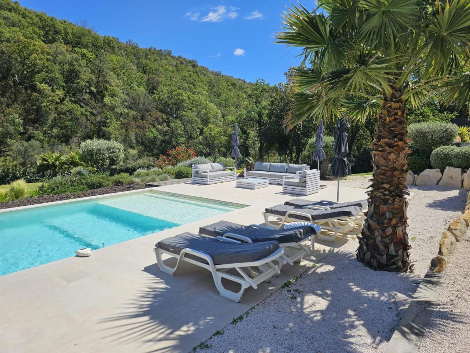 Villa Les Trois J Grimaud Exterior foto